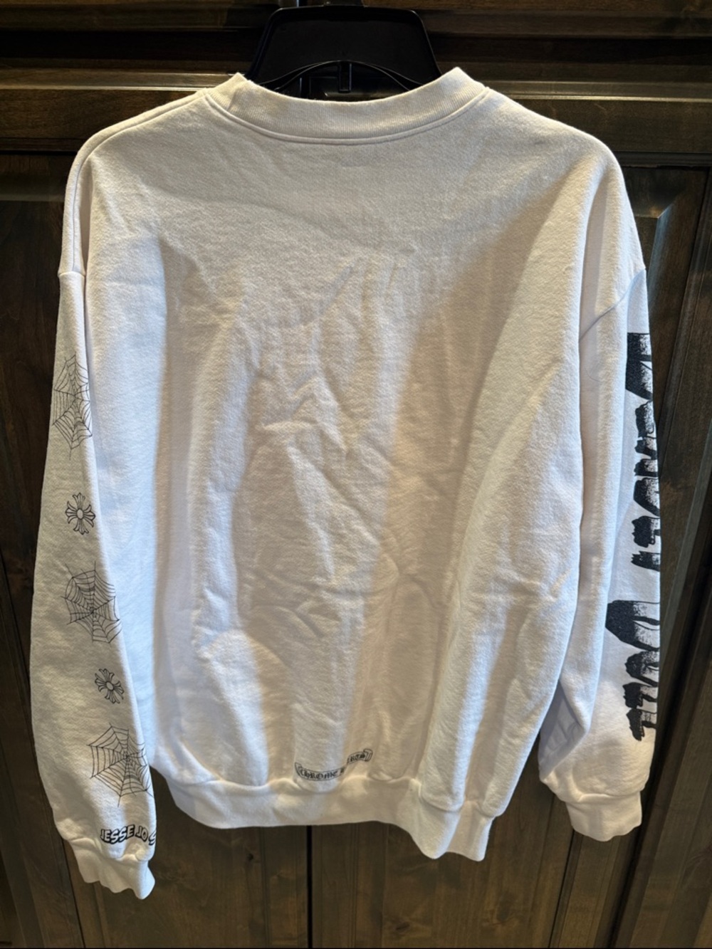 Chrome Hearts Deadly Doll White Sweatshirt Women M - Picture 5 of 8